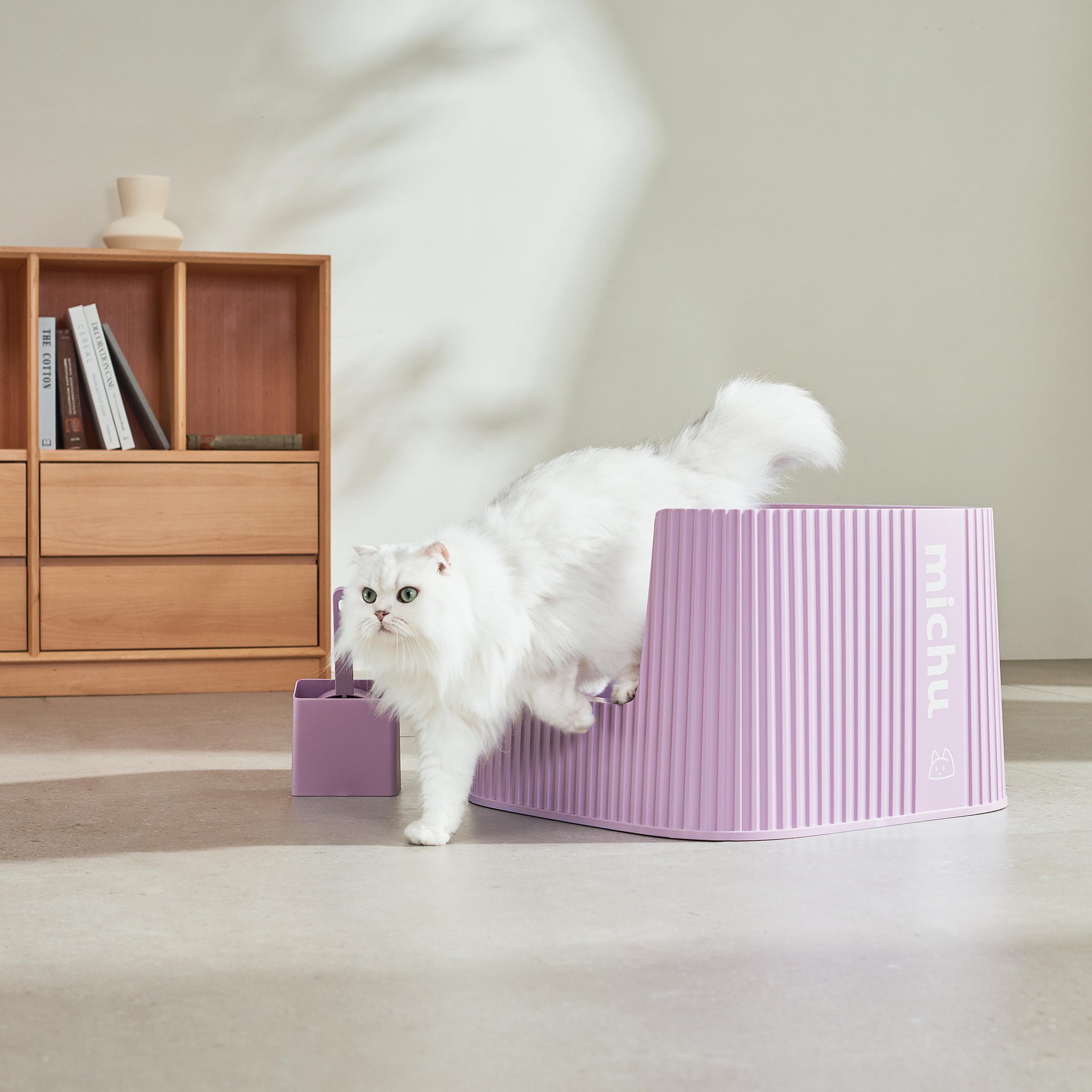 Michu XXL Stella Deluxe Cat Litter Box - Spacious Design – MichuPet