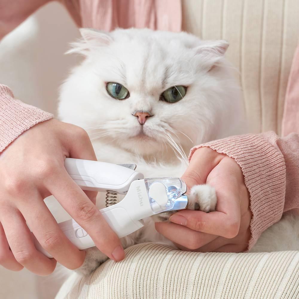 Michu Cat Hygiene LED Nail Clipper - Professional Grade Pet Grooming Tool - MichuPet